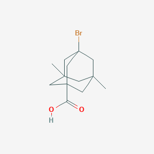 molecular formula C13H19BrO2 B8754509 3-Bromo-5,7-dimethyladamantane-1-carboxylic acid 