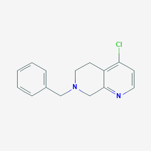 7-Benzyl-4-chloro-5,6,7,8-tetrahydro-1,7-naphthyridine