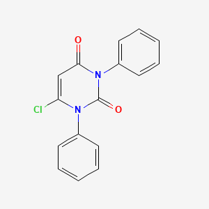 6-Chloro-1,3-diphenylpyrimidine-2,4-dione