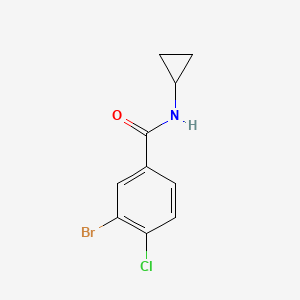 3-Bromo-4-chloro-N-cyclopropylbenzamide