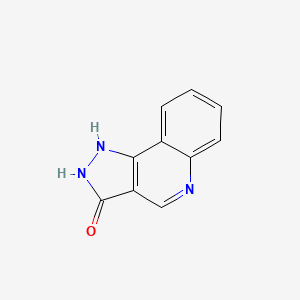 3H-Pyrazolo[4,3-c]quinolin-3-one, 2,5-dihydro-