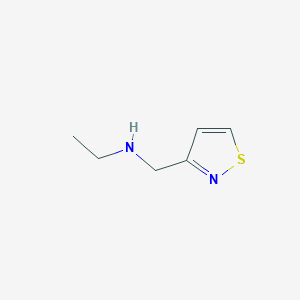 molecular formula C6H10N2S B8754884 Ethyl-isothiazol-3-ylmethyl-amine 