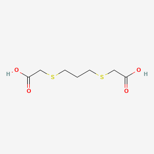 molecular formula C7H12O4S2 B8754888 ((3-((Carboxymethyl)thio)propyl)thio)acetic acid 