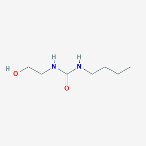 molecular formula C7H16N2O2 B8754926 1-Butyl-3-(2-hydroxyethyl)urea CAS No. 29346-52-9