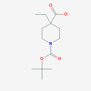 1,4-Piperidinedicarboxylic acid, 4-ethyl-, 1-(1,1-dimethylethyl) ester