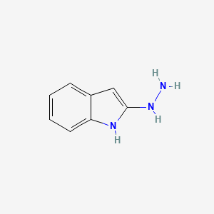 molecular formula C8H9N3 B8755141 2-Hydrazinyl-1H-indole 