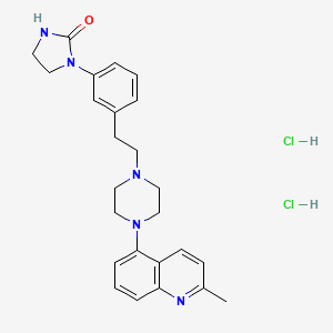 molecular formula C25H31Cl2N5O B8755154 GSK163090 (dihydrochloride) 