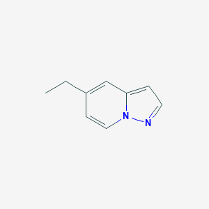 molecular formula C9H10N2 B8755173 5-Ethylpyrazolo[1,5-a]pyridine 