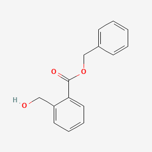 molecular formula C15H14O3 B8755242 Benzyl 2-hydroxymethylbenzoate CAS No. 365534-57-2