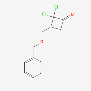3-(Benzyloxymethyl)-2,2-dichlorocyclobutanone