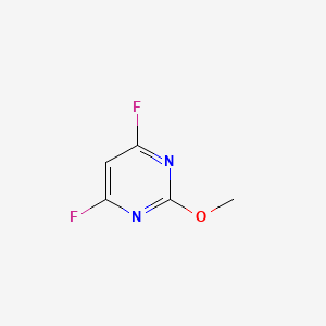 molecular formula C5H4F2N2O B8755310 4,6-Difluoro-2-methoxypyrimidine CAS No. 27078-75-7
