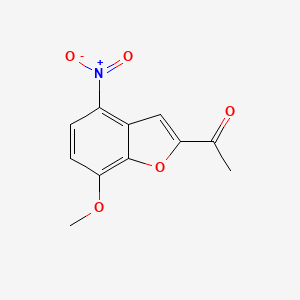 1-(7-Methoxy-4-nitrobenzofuran-2-yl)ethanone