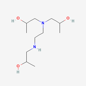 2-Propanol, 1,1'-((2-((2-hydroxypropyl)amino)ethyl)imino)bis-