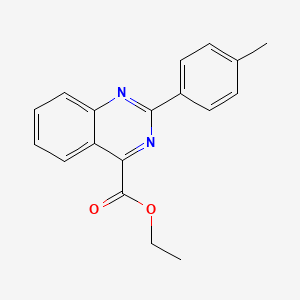 Ethyl 2-(p-tolyl)quinazoline-4-carboxylate