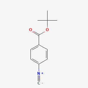 molecular formula C12H13NO2 B8755418 Tert-butyl 4-isocyanobenzoate 