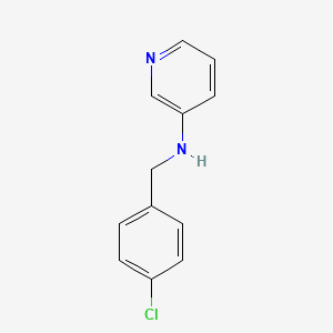 molecular formula C12H11ClN2 B8755435 N-(4-Chlorobenzyl)pyridin-3-amine 
