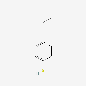 molecular formula C11H16S B8755456 4-(1,1-Dimethylpropyl)-benzenethiol CAS No. 2396-69-2