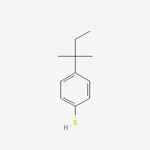 B8755456 4-(1,1-Dimethylpropyl)-benzenethiol CAS No. 2396-69-2