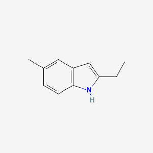 molecular formula C11H13N B8755488 2-ethyl-5-methyl-1H-indole 