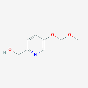 molecular formula C8H11NO3 B8755506 (5-(Methoxymethoxy)pyridin-2-yl)methanol CAS No. 173187-30-9