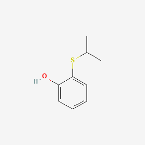 molecular formula C9H12OS B8755544 2-(Isopropylthio)phenol CAS No. 29549-62-0