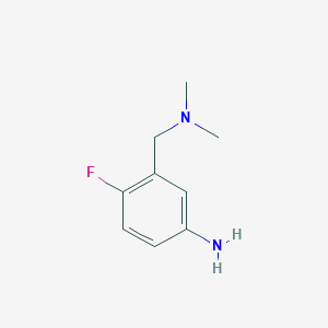 3-[(Dimethylamino)methyl]-4-fluoroaniline