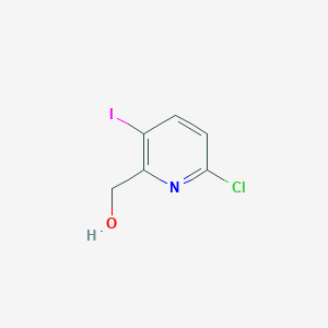 (6-Chloro-3-iodopyridin-2-yl)methanol