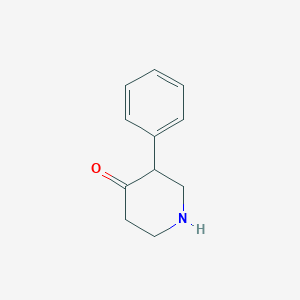 molecular formula C11H13NO B8755815 3-Phenyl-4-piperidone 