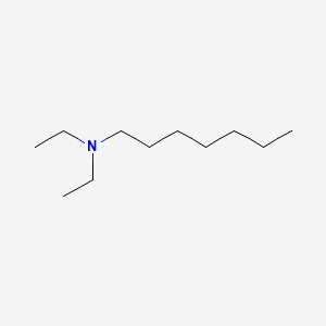 molecular formula C11H25N B8755956 N,N-Diethylheptylamine CAS No. 26981-81-7