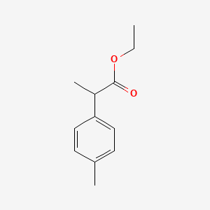 molecular formula C12H16O2 B8755976 Ethyl 2-(4-methylphenyl)propanoate 