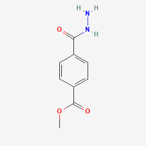 molecular formula C9H10N2O3 B8756013 Methyl 4-(hydrazinocarbonyl)benzoate 