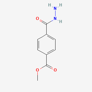 molecular formula C9H10N2O3 B8756013 Methyl 4-(hydrazinecarbonyl)benzoate 