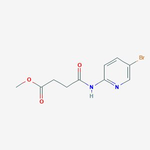 Methyl 4-[(5-bromopyridin-2-yl)amino]-4-oxobutanoate