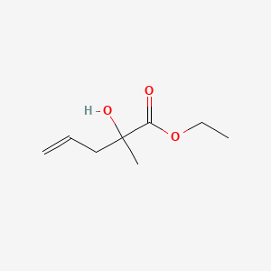 Ethyl 2-hydroxy-2-methylpent-4-enoate