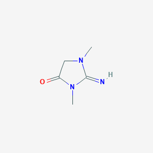 B8756181 2-Imino-1,3-dimethylimidazolidin-4-one CAS No. 34293-22-6