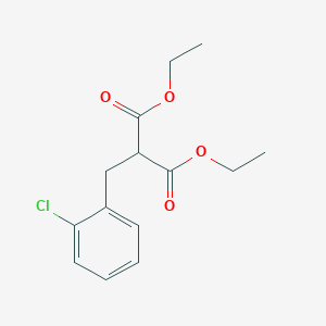 molecular formula C14H17ClO4 B8756333 Diethyl 2-(2-chlorobenzyl)malonate 