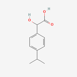 molecular formula C11H14O3 B8756374 Hydroxy(4-isopropylphenyl)acetic acid CAS No. 4607-63-0