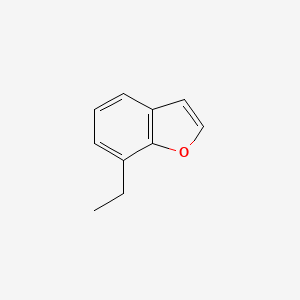 molecular formula C10H10O B8756461 7-Ethyl-1-benzofuran CAS No. 59020-73-4