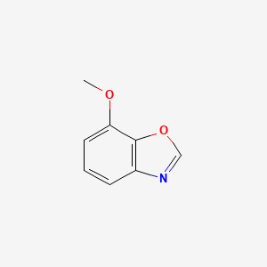 molecular formula C8H7NO2 B8756469 7-Methoxybenzo[d]oxazole 
