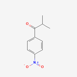 molecular formula C10H11NO3 B8756480 2-Methyl-1-(4-nitrophenyl)propan-1-one CAS No. 10326-99-5