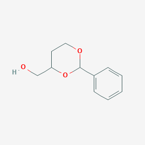 molecular formula C11H14O3 B8756482 4-Hydroxymethyl-2-phenyl-1,3-dioxane 