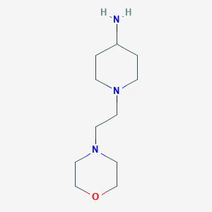 1-[2-(Morpholin-4-YL)ethyl]piperidin-4-amine