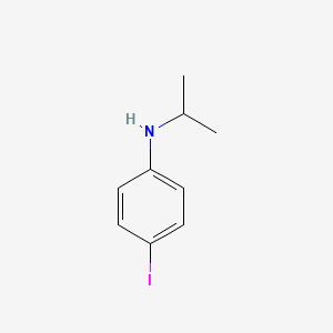molecular formula C9H12IN B8756740 (4-Iodophenyl)-isopropylamine 
