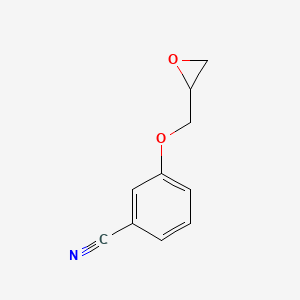 molecular formula C10H9NO2 B8756858 3-(2,3-Epoxypropoxy)benzonitrile 