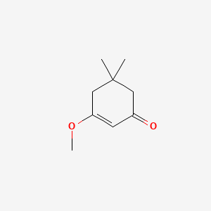 B8756873 2-Cyclohexen-1-one, 3-methoxy-5,5-dimethyl- CAS No. 4683-45-8