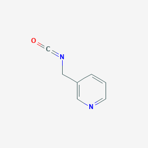 molecular formula C7H6N2O B8756921 3-(Isocyanatomethyl)pyridine CAS No. 71189-18-9