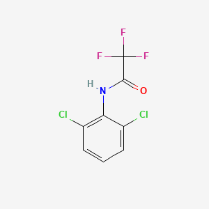 molecular formula C8H4Cl2F3NO B8756923 N-(2,6-dichlorophenyl)-2,2,2-trifluoroacetamide CAS No. 121806-49-3