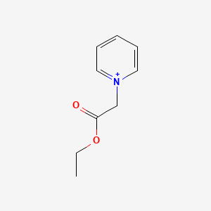 molecular formula C9H12NO2+ B8756980 1-Ethoxycarbonylmethylpyridinium 