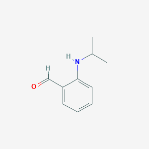 molecular formula C10H13NO B8757016 2-(Isopropylamino)benzaldehyde 