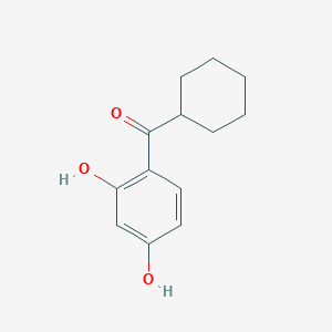Cyclohexyl(2,4-dihydroxyphenyl)methanone